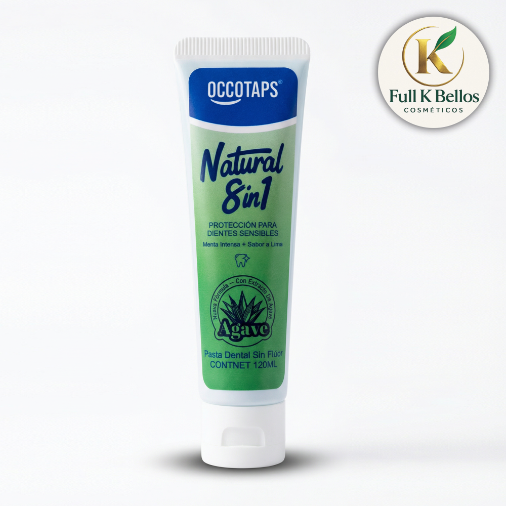 NATURAL 8 IN 1 PASTA DENTAL 120ML